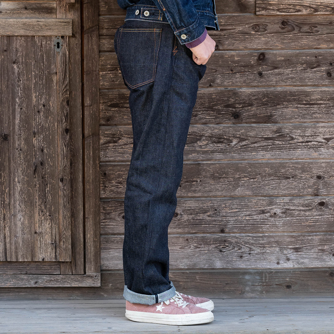 【限定生産】Lot.1991 "Ginjyo" Classic Straight Fit Jeans with 15oz Heavy Wgt Denim (Washed) 【クラシックストレート／吟醸／15oz／ヘビーウェイトデニム／ワンウォッシュ】