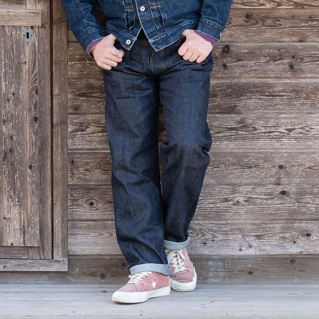 【限定生産】Lot.1991 "Ginjyo" Classic Straight Fit Jeans with 15oz Heavy Wgt Denim (Washed) 【クラシックストレート／吟醸／15oz／ヘビーウェイトデニム／ワンウォッシュ】