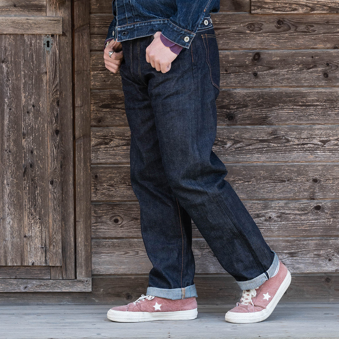 【限定生産】Lot.1991 "Ginjyo" Classic Straight Fit Jeans with 15oz Heavy Wgt Denim (Washed) 【クラシックストレート／吟醸／15oz／ヘビーウェイトデニム／ワンウォッシュ】