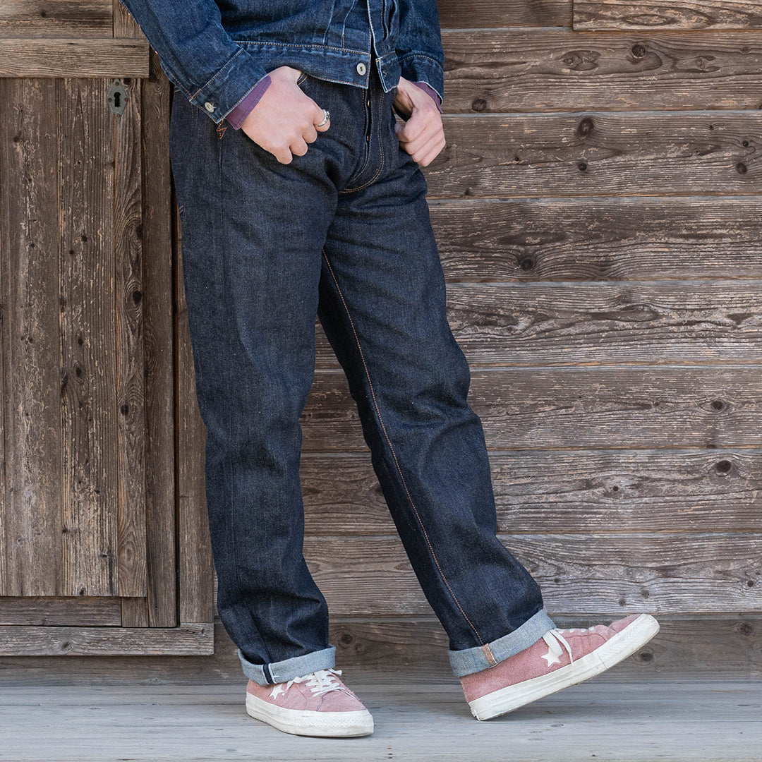 【限定生産】Lot.1991 "Ginjyo" Classic Straight Fit Jeans with 15oz Heavy Wgt Denim (Washed) 【クラシックストレート／吟醸／15oz／ヘビーウェイトデニム／ワンウォッシュ】