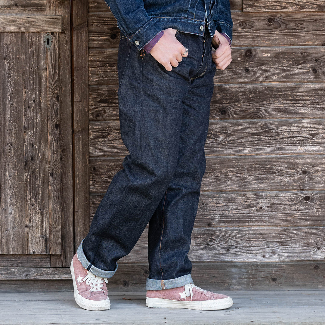 【限定生産】Lot.1991 "Ginjyo" Classic Straight Fit Jeans with 15oz Heavy Wgt Denim (Washed) 【クラシックストレート／吟醸／15oz／ヘビーウェイトデニム／ワンウォッシュ】