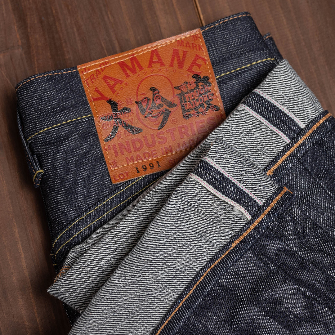 【限定生産】Lot.1991 "Dai-Ginjyo" Classic Straight Fit Jeans with 15.5oz Heavy Wgt Slub Denim (Washed) 【クラシックストレート／大吟醸／15.5oz／ヘビーウェイト／スラブデニム／ワンウォッシュ】