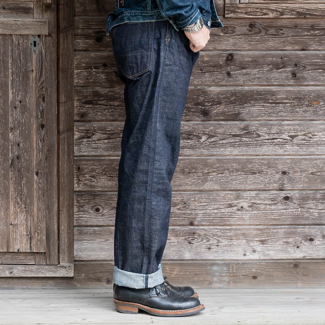 【限定生産】Lot.1991 "Dai-Ginjyo" Classic Straight Fit Jeans with 15.5oz Heavy Wgt Slub Denim (Washed) 【クラシックストレート／大吟醸／15.5oz／ヘビーウェイト／スラブデニム／ワンウォッシュ】