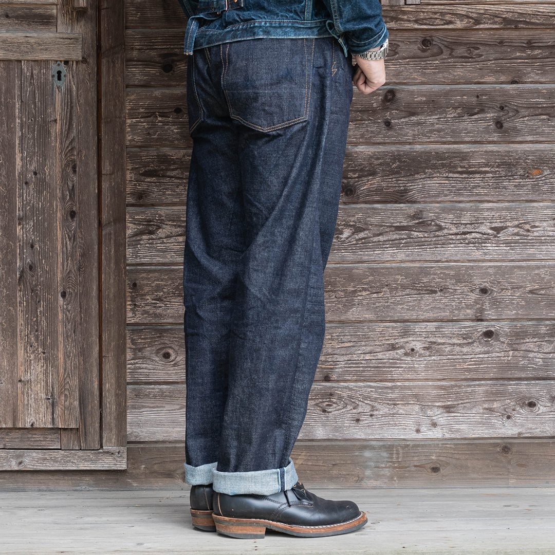 【限定生産】Lot.1991 "Dai-Ginjyo" Classic Straight Fit Jeans with 15.5oz Heavy Wgt Slub Denim (Washed) 【クラシックストレート／大吟醸／15.5oz／ヘビーウェイト／スラブデニム／ワンウォッシュ】