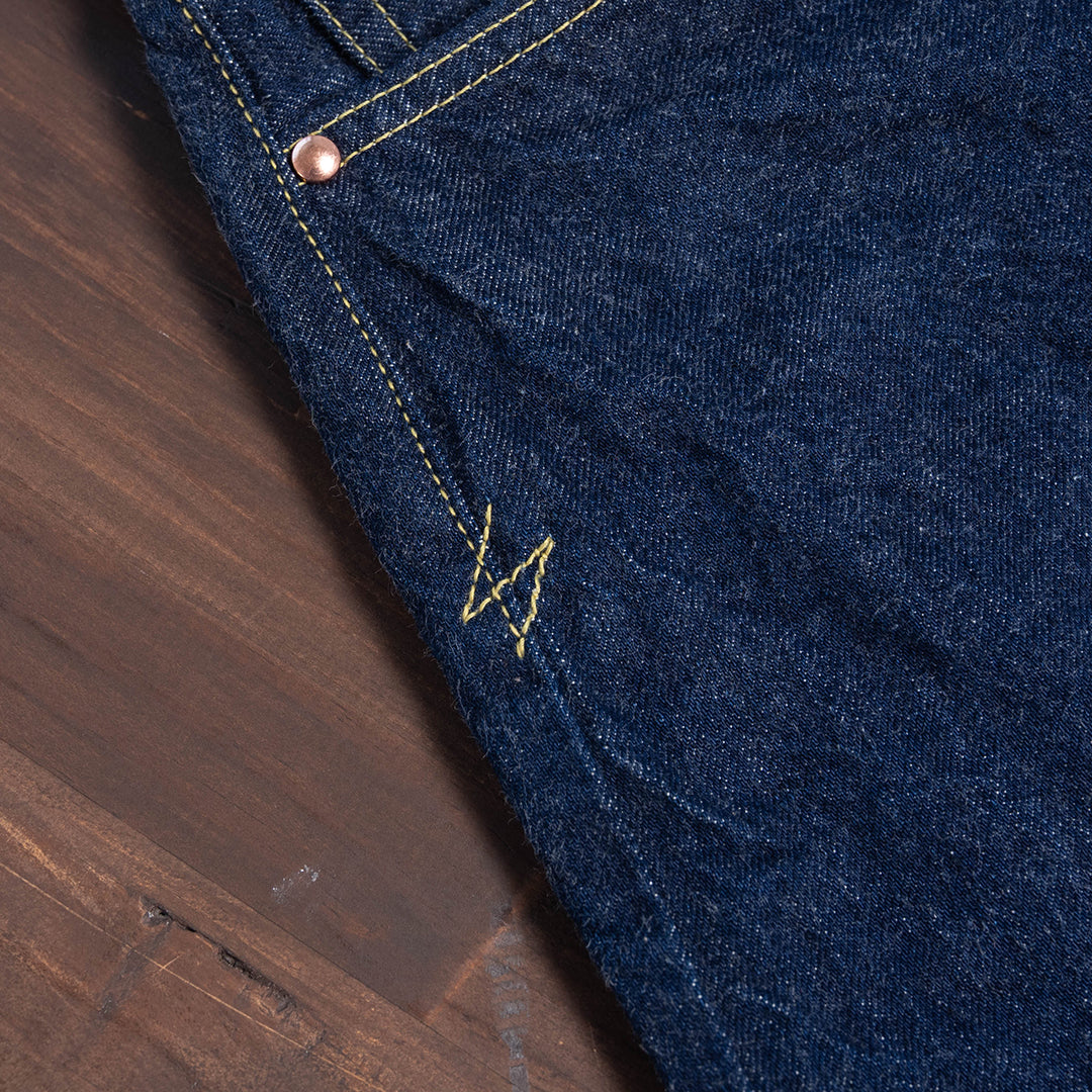 【限定】Lot.1991 "Gyokuro" Classic Straight Fit Jeans 14oz Deep Blue Indigo Denim (Washed) 【クラシックストレート／ディープブルーデニム／ワンウォッシュ】