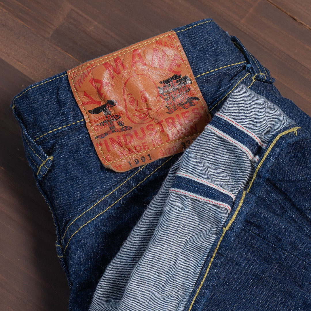 【限定】Lot.1991 "Gyokuro" Classic Straight Fit Jeans 14oz Deep Blue Indigo Denim (Washed) 【クラシックストレート／ディープブルーデニム／ワンウォッシュ】
