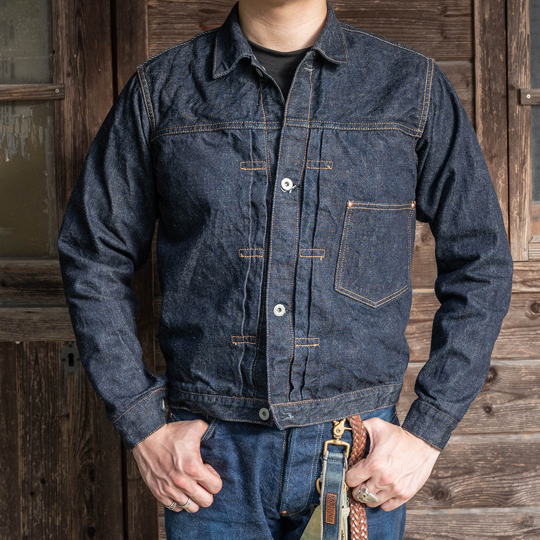 [New item] Lot.2505T No.0 Type-WWII Denim Jacket with Artistic Denim