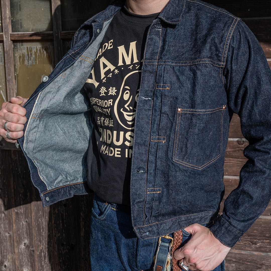 [New item] Lot.2505T No.0 Type-WWII Denim Jacket with Artistic Denim