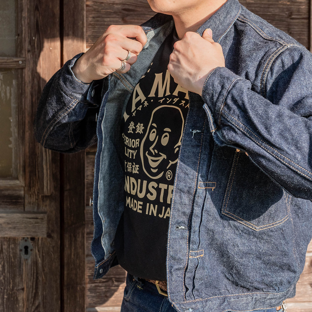[New item] Lot.2505T No.0 Type-WWII Denim Jacket with Artistic Denim