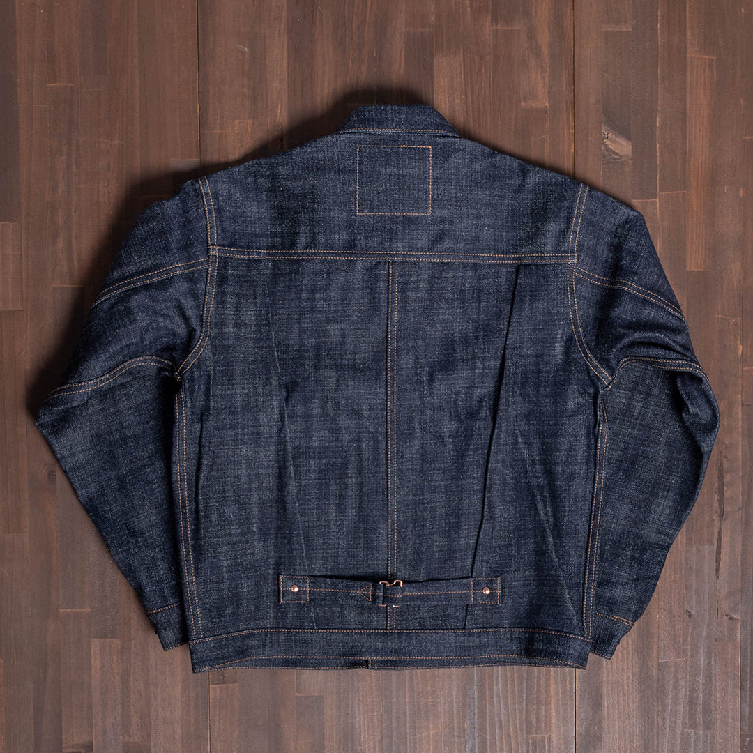 【限定】Lot.2505T No.0 "BEAST" Type-WWII Denim Jacket 15oz Heavy Slub Denim (Washed)【大戦モデル／ヘビースラブデニム／ワンウォッシュ】