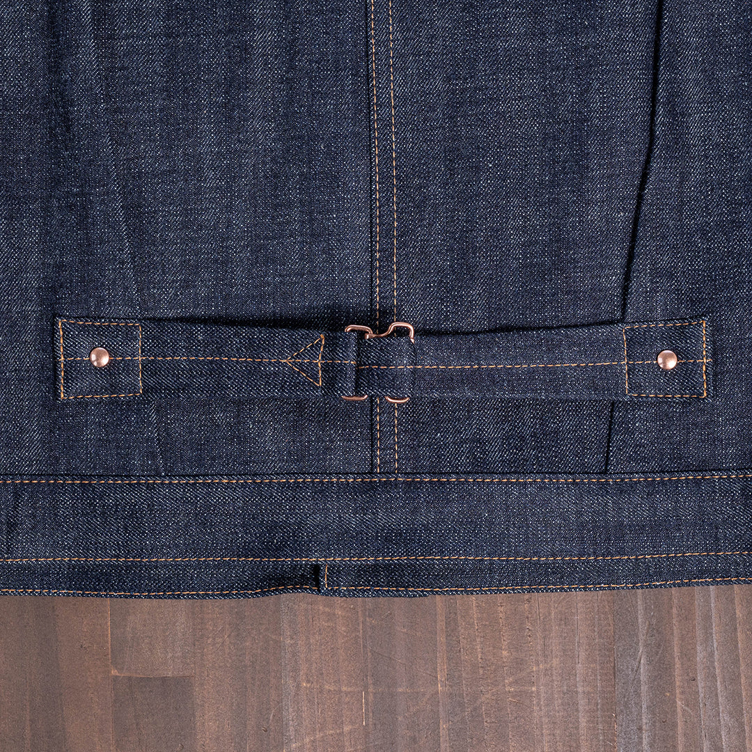 【限定】Lot.2505T No.0 "BEAST" Type-WWII Denim Jacket 15oz Heavy Slub Denim (Washed)【大戦モデル／ヘビースラブデニム／ワンウォッシュ】