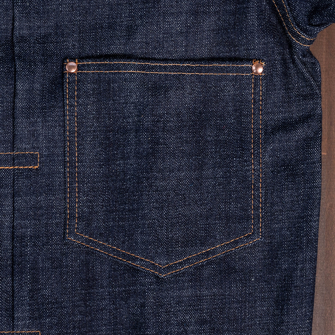 【限定】Lot.2505T No.0 "BEAST" Type-WWII Denim Jacket 15oz Heavy Slub Denim (Washed)【大戦モデル／ヘビースラブデニム／ワンウォッシュ】