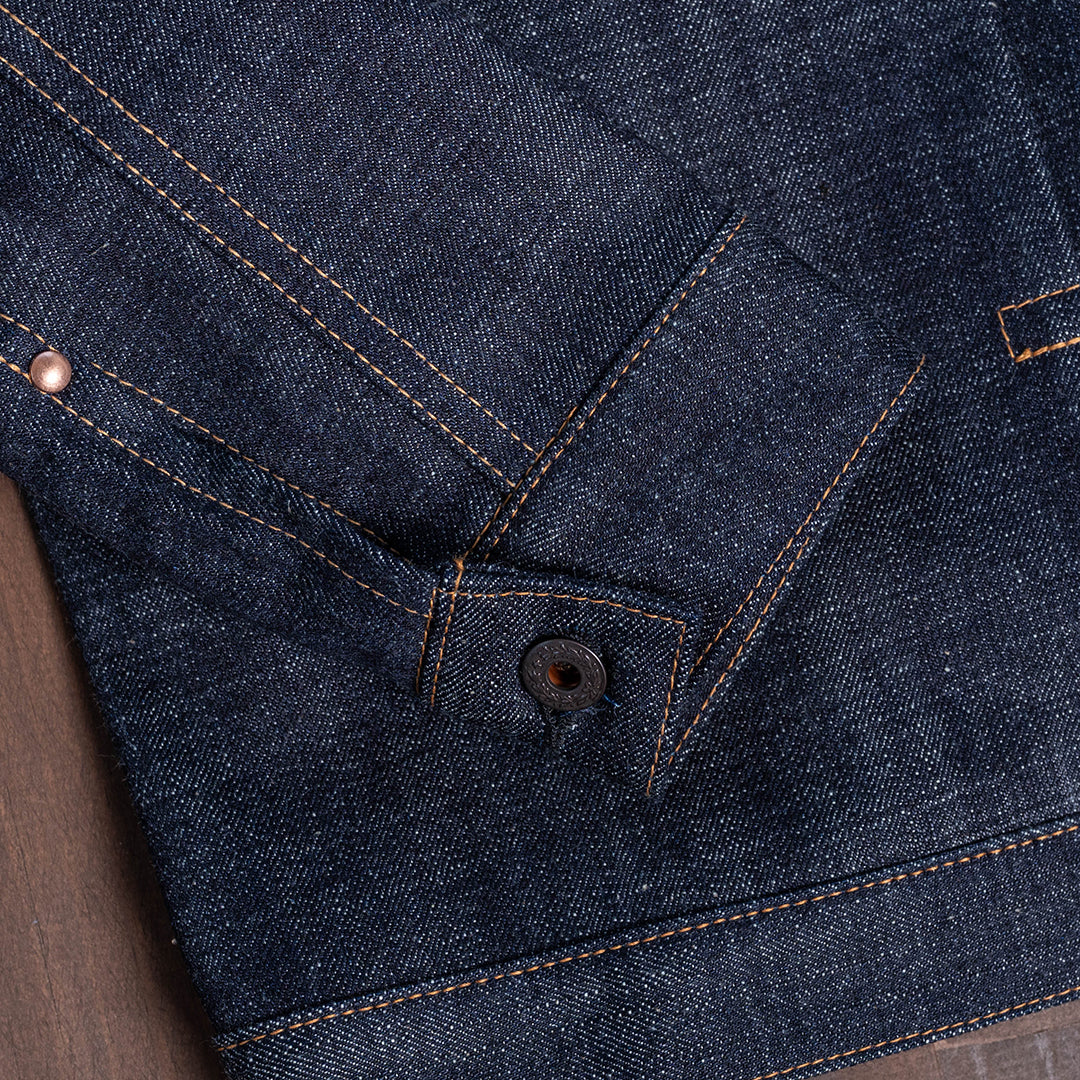 【限定】Lot.2505T No.0 "BEAST" Type-WWII Denim Jacket 15oz Heavy Slub Denim (Washed)【大戦モデル／ヘビースラブデニム／ワンウォッシュ】