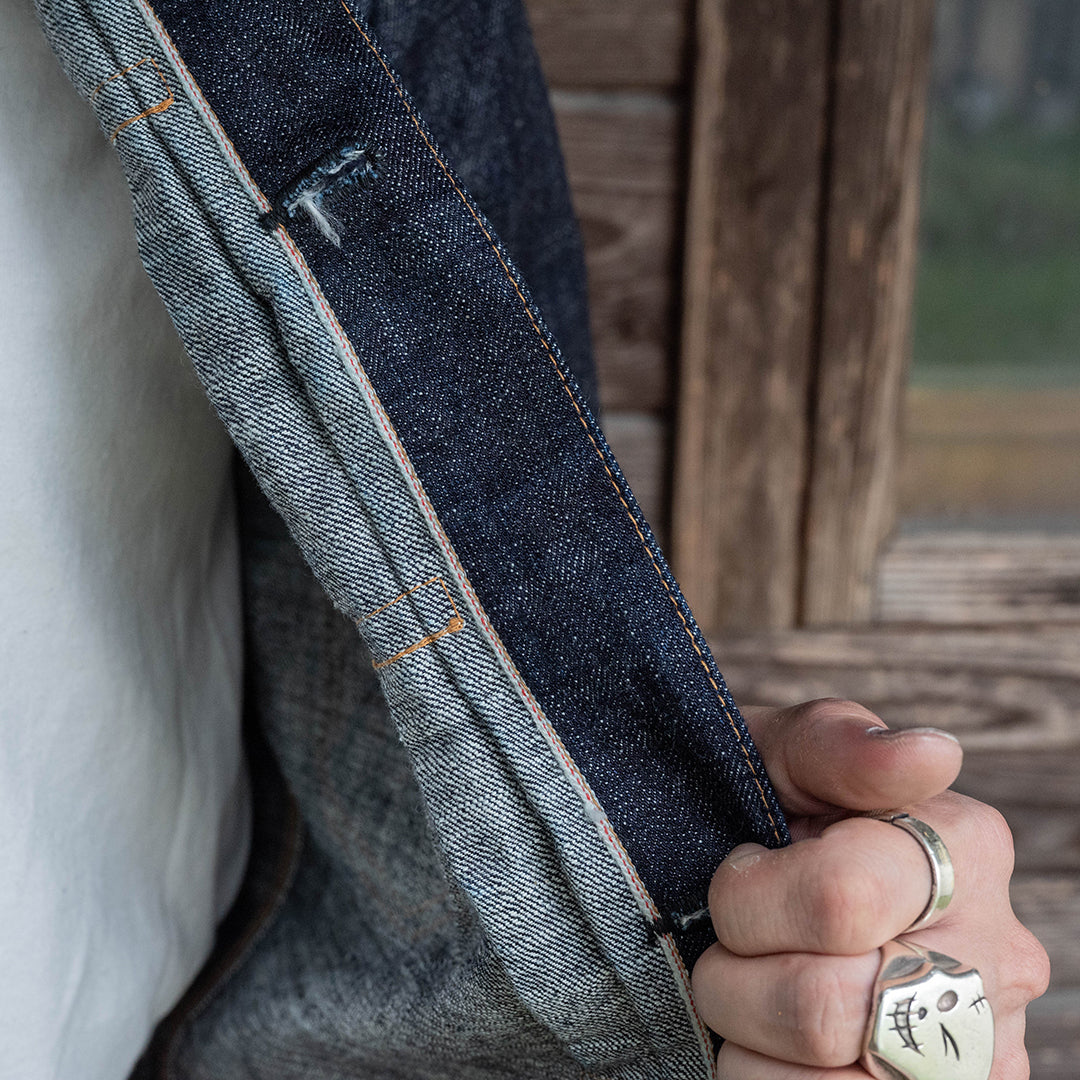 【限定】Lot.2505T No.0 "BEAST" Type-WWII Denim Jacket 15oz Heavy Slub Denim (Washed)【大戦モデル／ヘビースラブデニム／ワンウォッシュ】