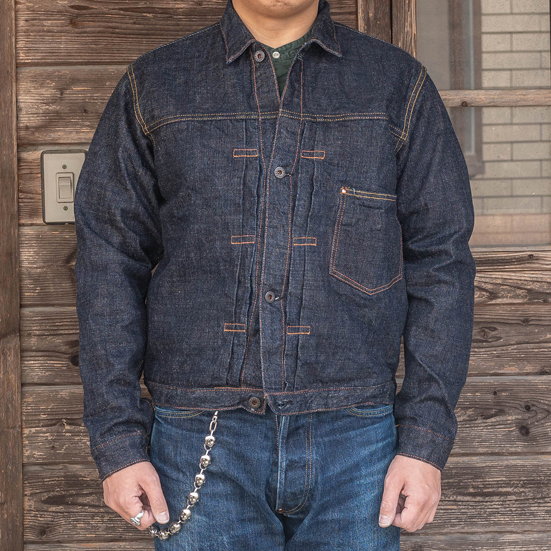 【新作】Lot.2505T No.0 Type-WWII Denim Jacket with Artistic Denim