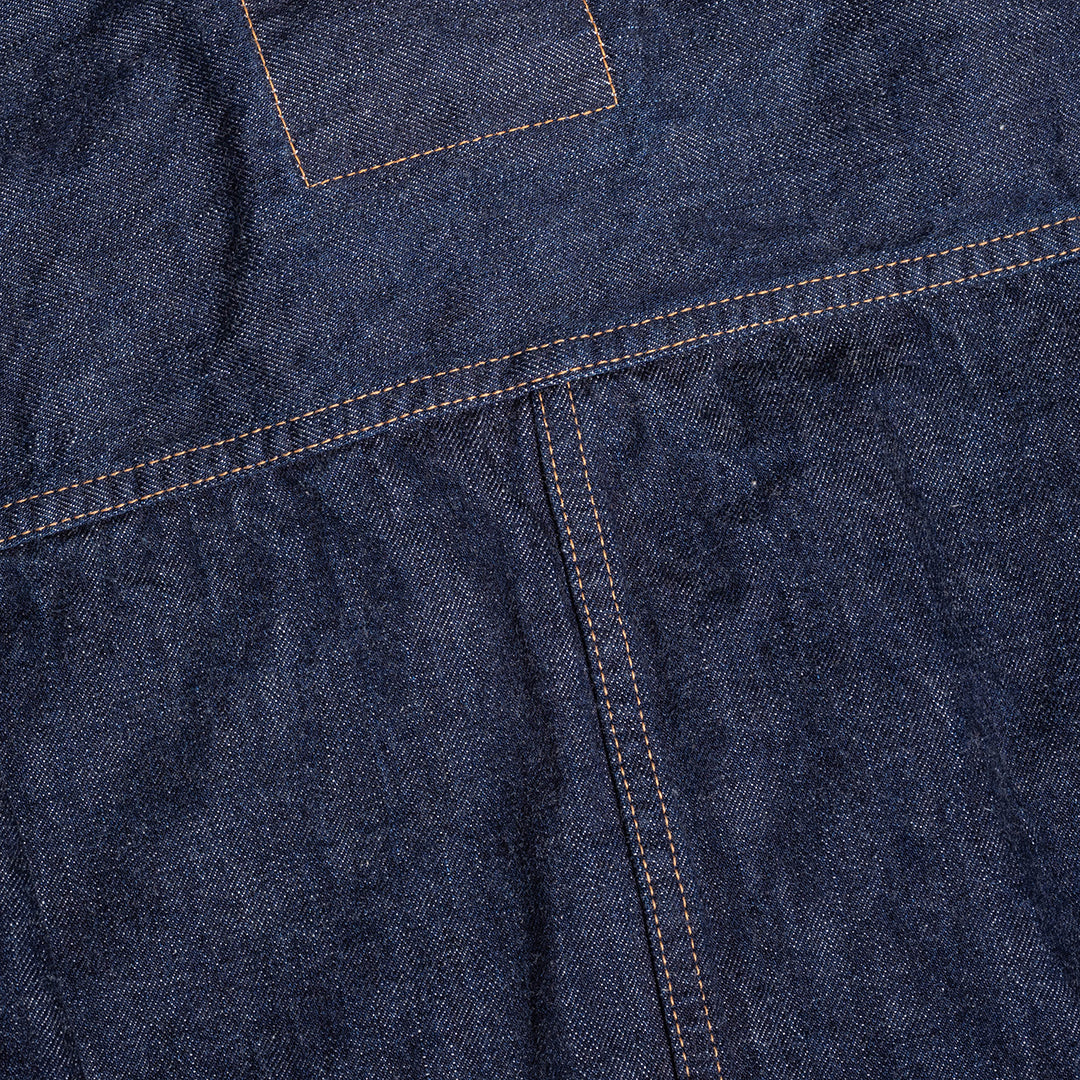 【限定】Lot.2505T "Shimofuri" Type-WWII Denim Jacket 14.35oz Uneven Denim (Raw / Washed)【大戦モデル／霜降り／ワンウォッシュ】