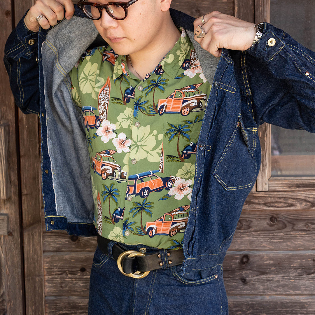 【限定】Lot.2506T "Gyokuro" Type-1 Denim Jacket 14oz Deep Blue Indigo Denim (Washed)