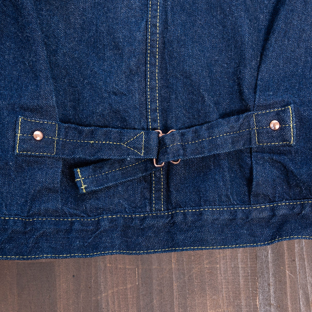 【限定】Lot.2506T "Gyokuro" Type-1 Denim Jacket 14oz Deep Blue Indigo Denim (Washed)