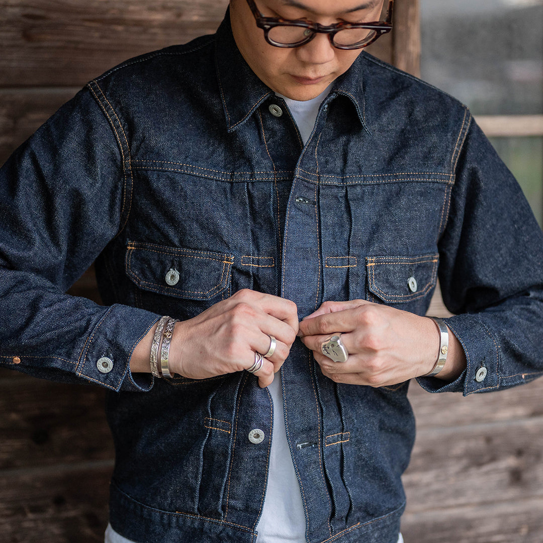 [Standard] Lot.2507T No.2 "SPECIAL" Type-2 Denim Jacket with Modern Denim (Washed)