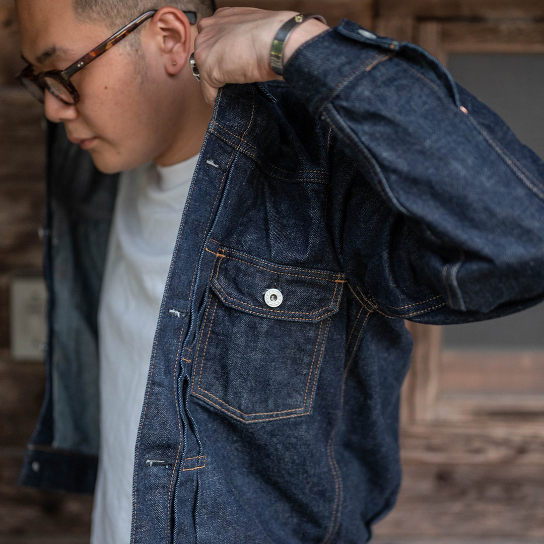[Standard] Lot.2507T No.2 "SPECIAL" Type-2 Denim Jacket with Modern Denim (Washed)