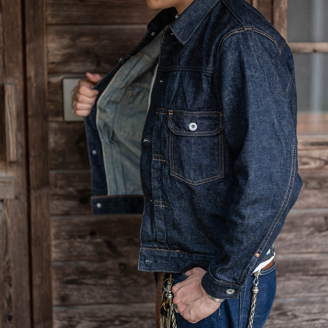 [Standard] Lot.2507T No.2 "SPECIAL" Type-2 Denim Jacket with Modern Denim (Washed)