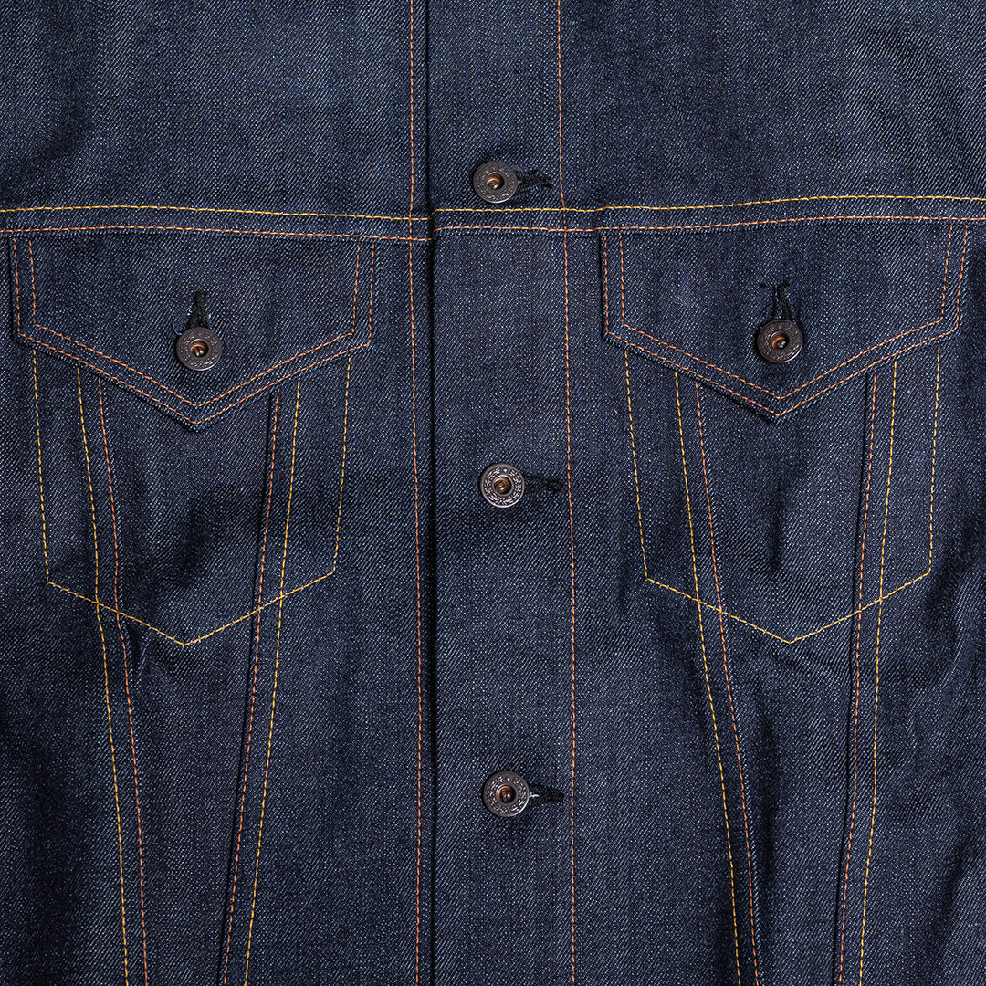 Lot.2557 No.2 Denim Jacket with Modern Denim