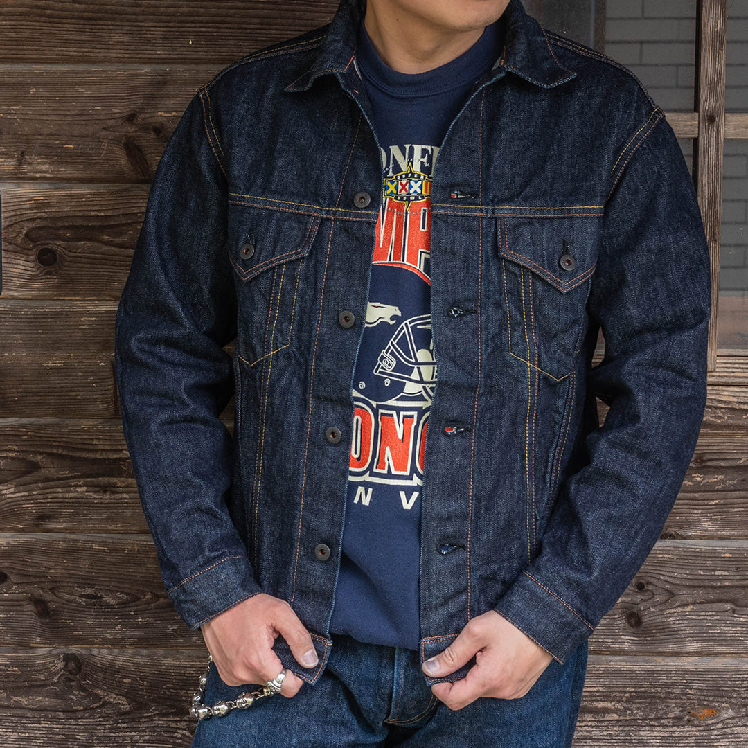 Lot.2557 No.2 Denim Jacket with Modern Denim