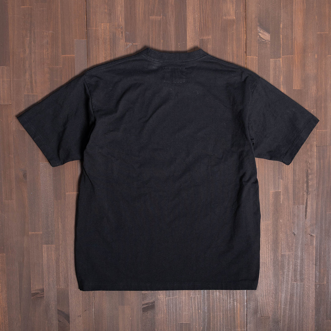 Lot.8002 "Union" 8.1oz USA Cotton T-shirt (YAMANE INDUSTRIES / Black )