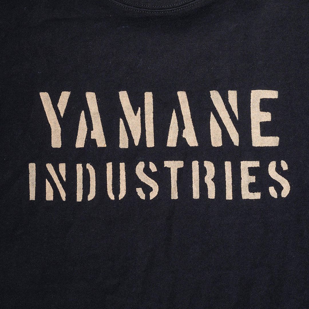Lot.8002 "Union" 8.1oz USA Cotton T-shirt (YAMANE INDUSTRIES / Black )