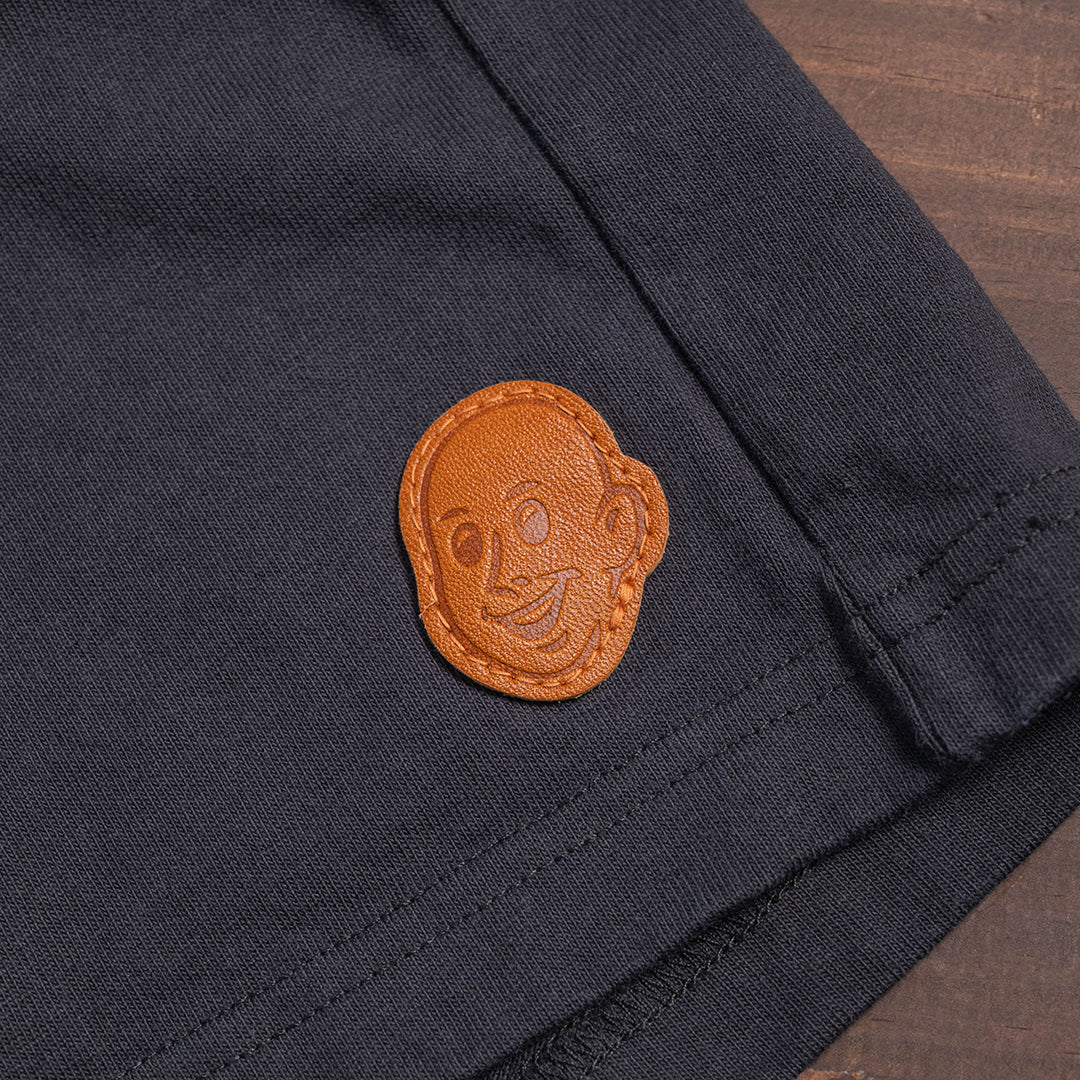 Lot.8002 "Union" 8.1oz USA Cotton T-shirt Charcoal (Plain / Face Label)
