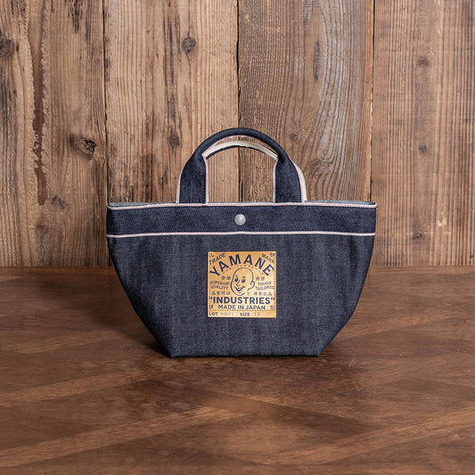 Lot.9001 Denim Boat-Shaped Tote 15"