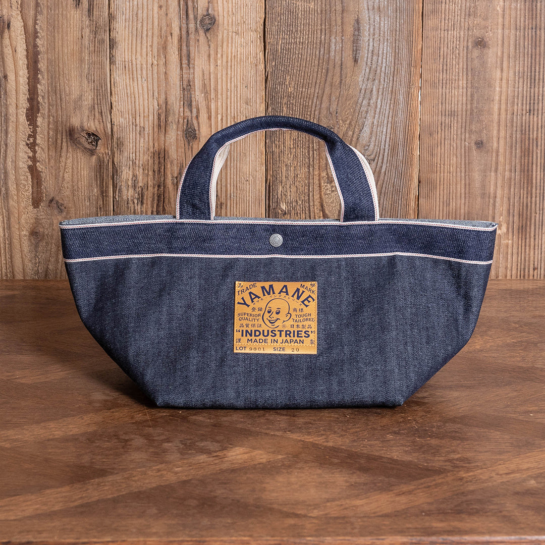 Lot.9001 Denim Boat-Shaped Tote 20"