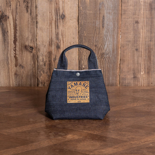 Lot.9002 Denim Square Tote 8"