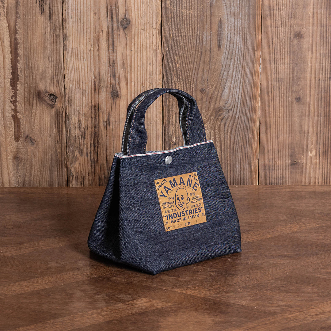 Lot.9002 Denim Square Tote 8"