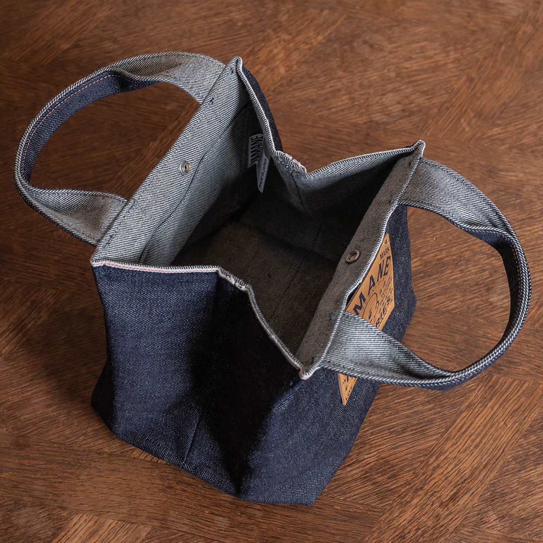 Lot.9002 Denim Square Tote 8"