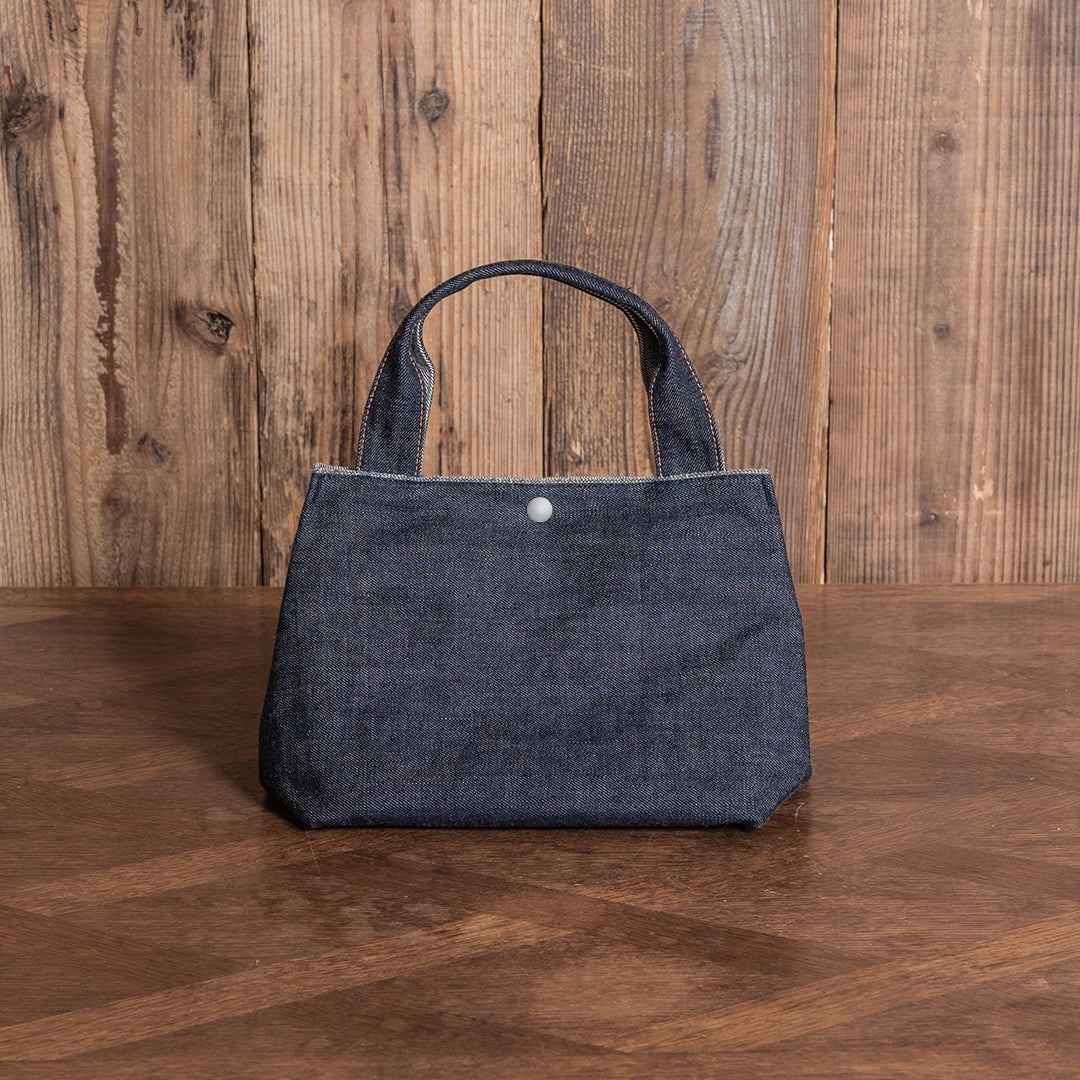 Lot.9002 Denim Square Tote 10"