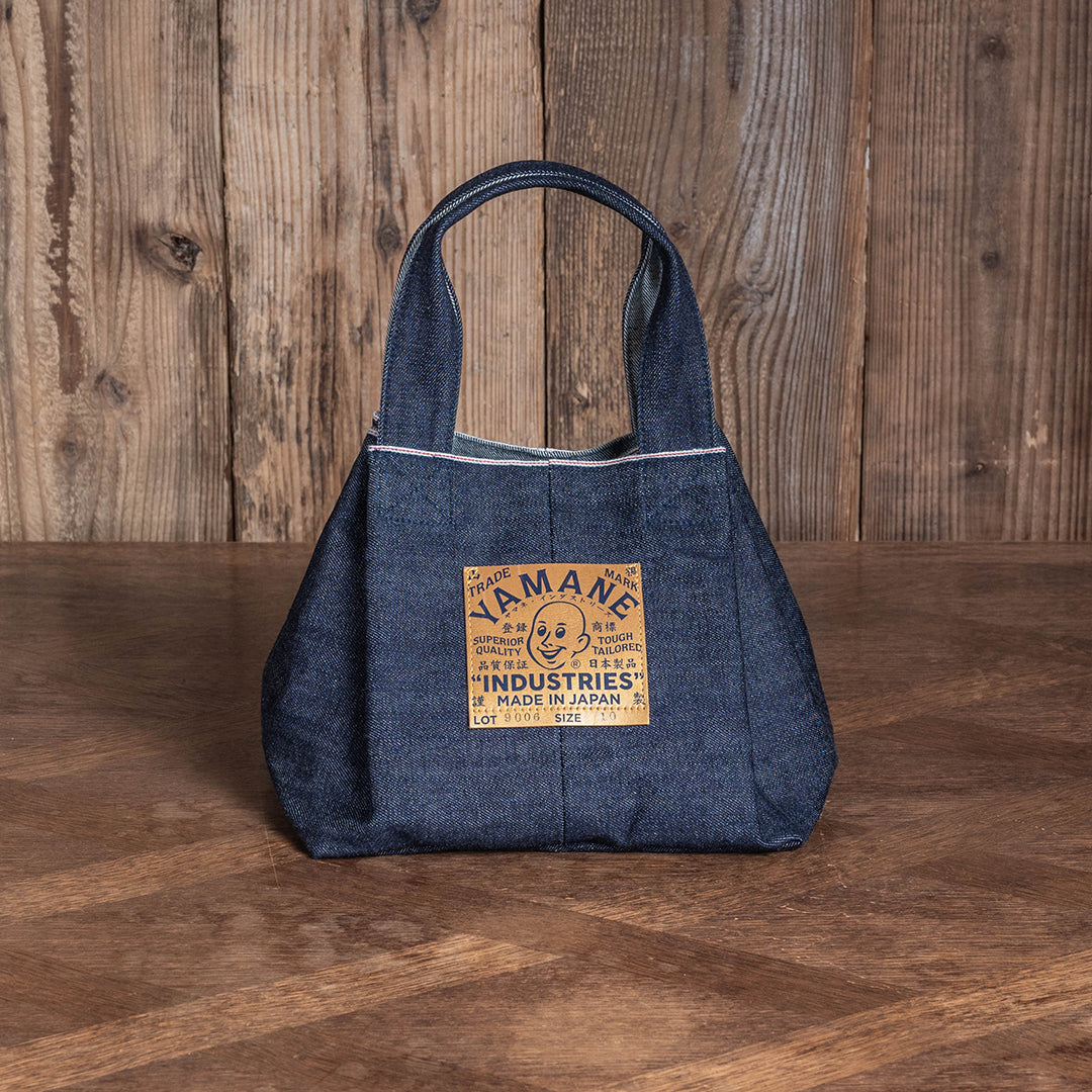 Lot.9006 Denim Two-way Snap-on Tote 10”