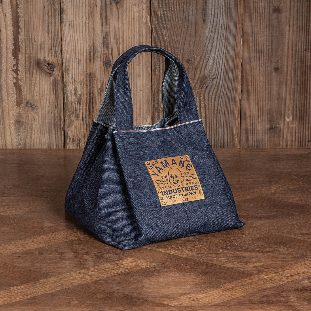 Lot.9006 Denim Two-way Snap-on Tote 10”