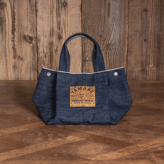 Lot.9006 Denim Two-way Snap-on Tote 10”