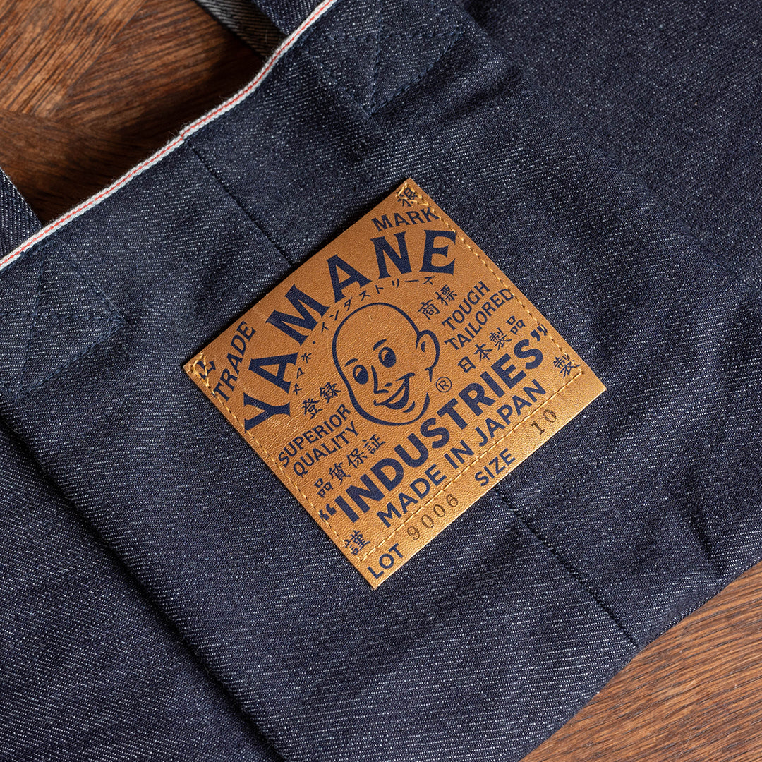 Lot.9006 Denim Two-way Snap-on Tote 10”