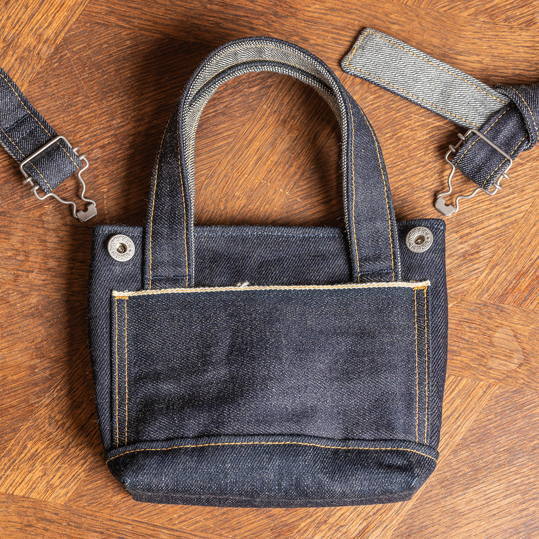 Lot.9007 Denim Mini Shoulder Tote