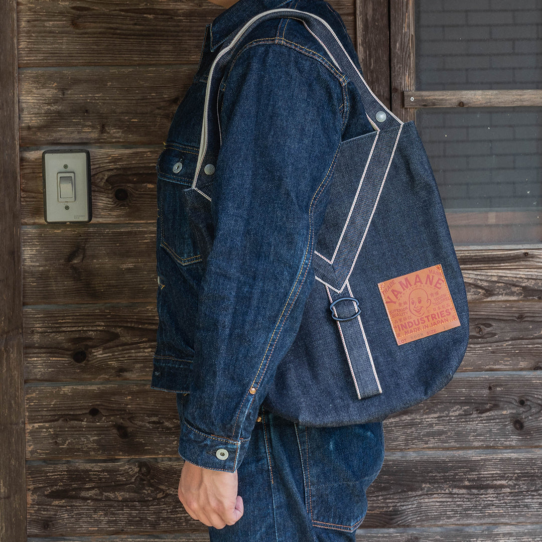 Lot.9008 Denim Y Tape Tote 13"