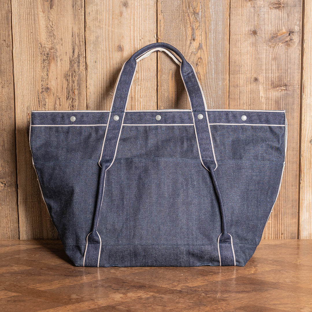 Lot.9009 Denim Huge Tote 29"