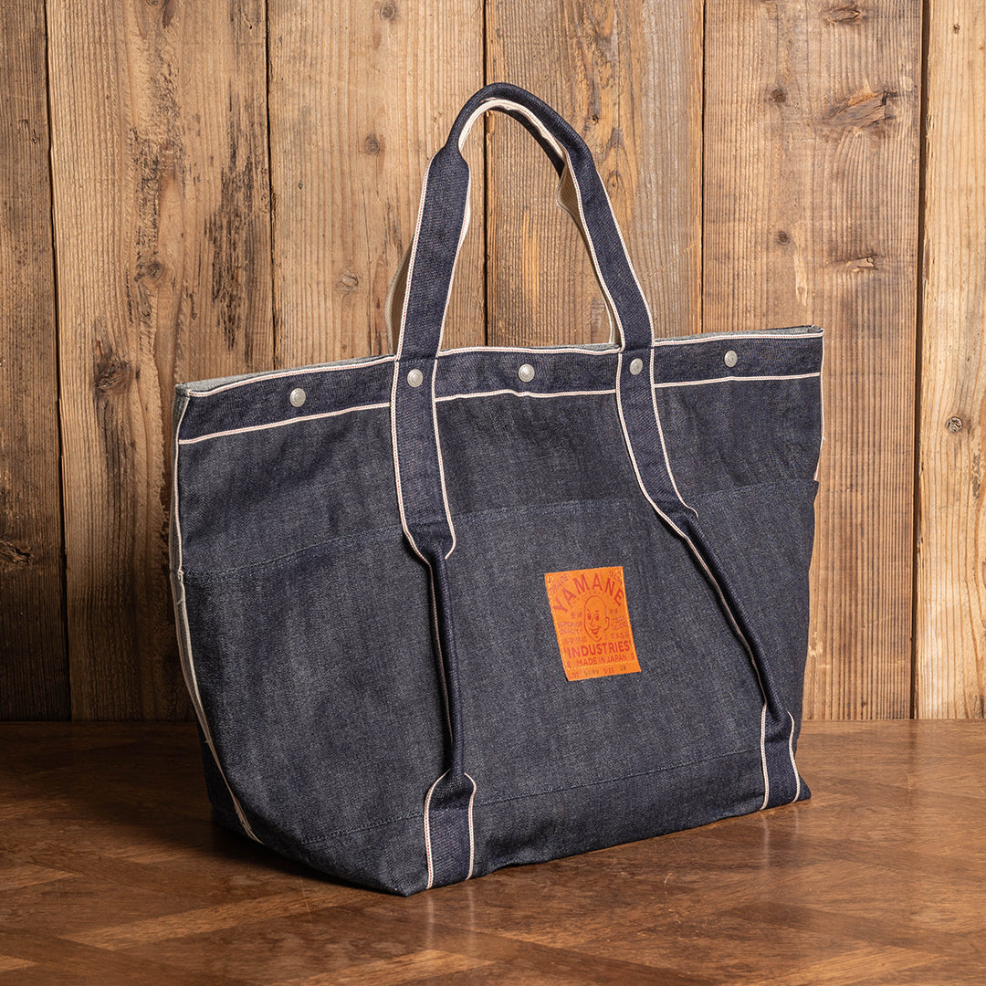 Lot.9009 Denim Huge Tote 29"