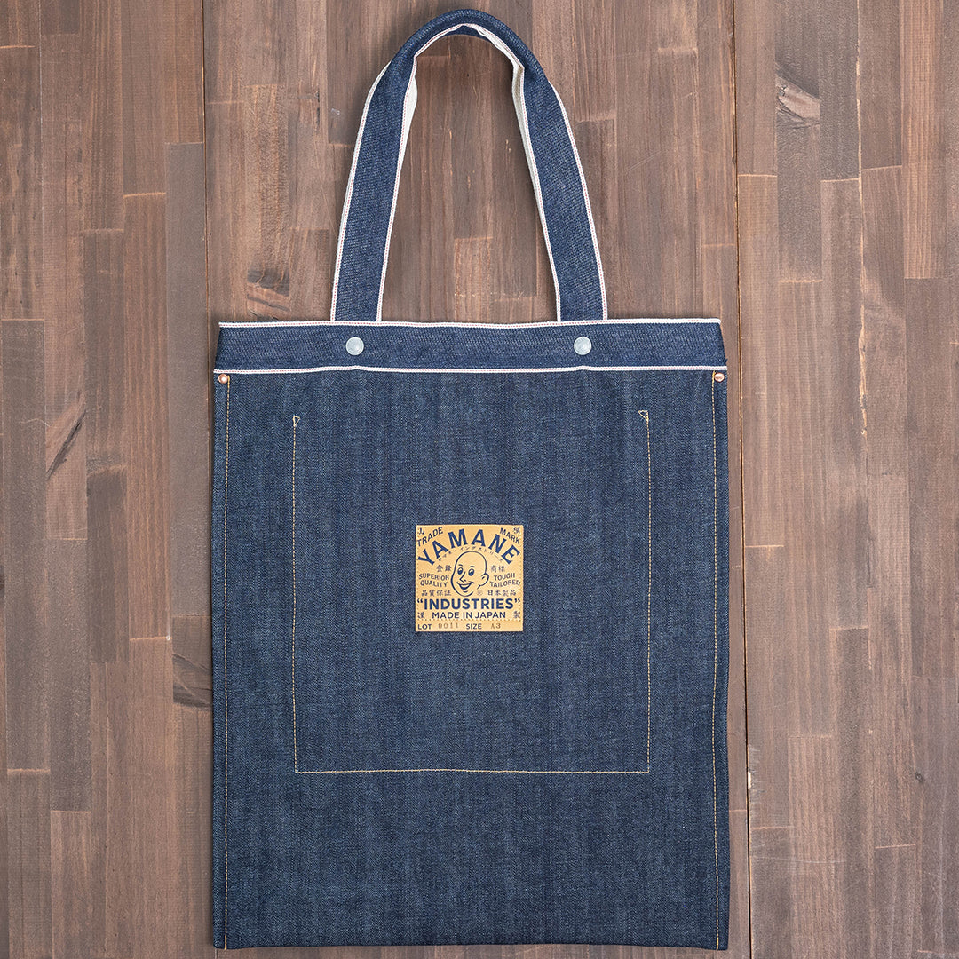 Lot.9011 Denim Document Tote A3