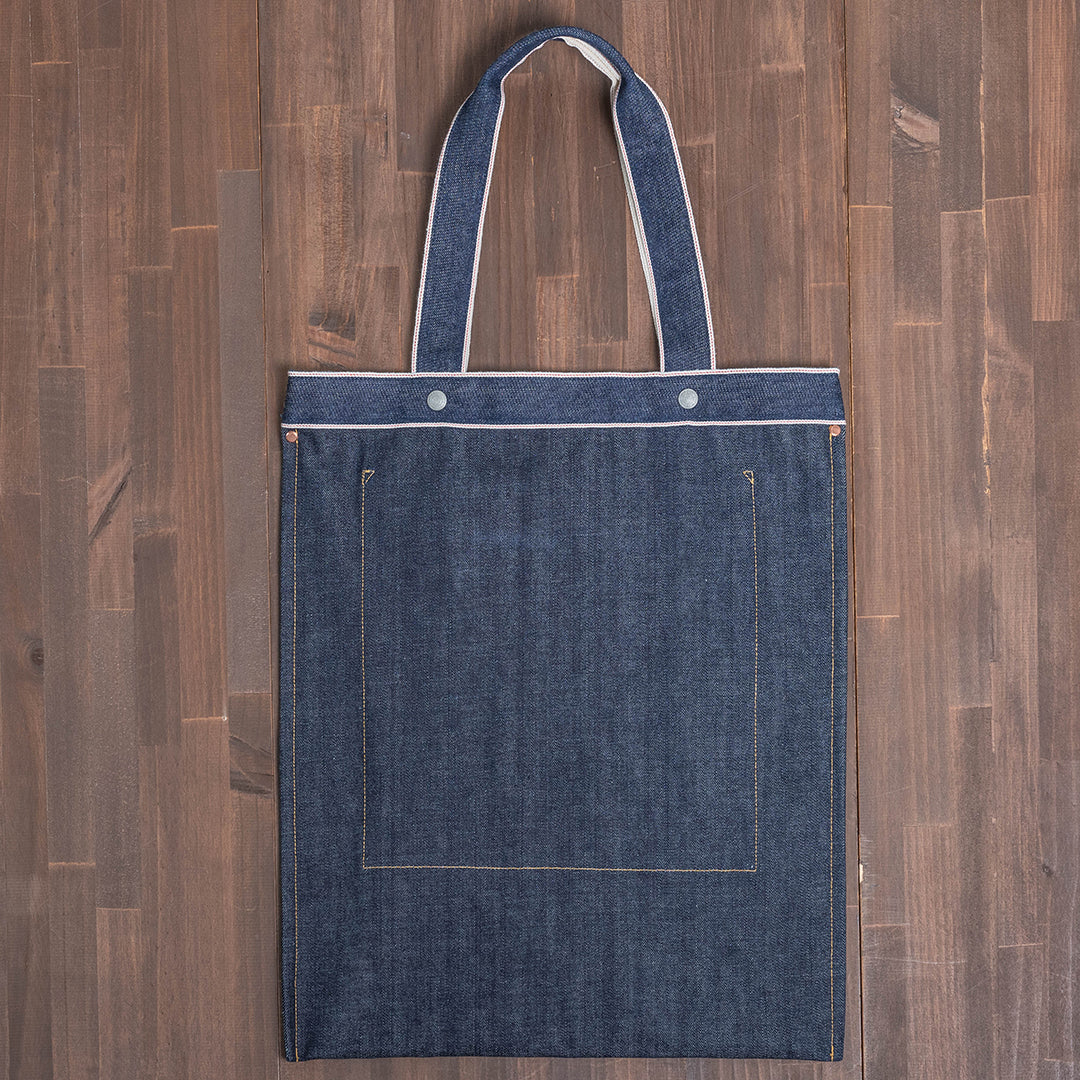 Lot.9011 Denim Document Tote A3