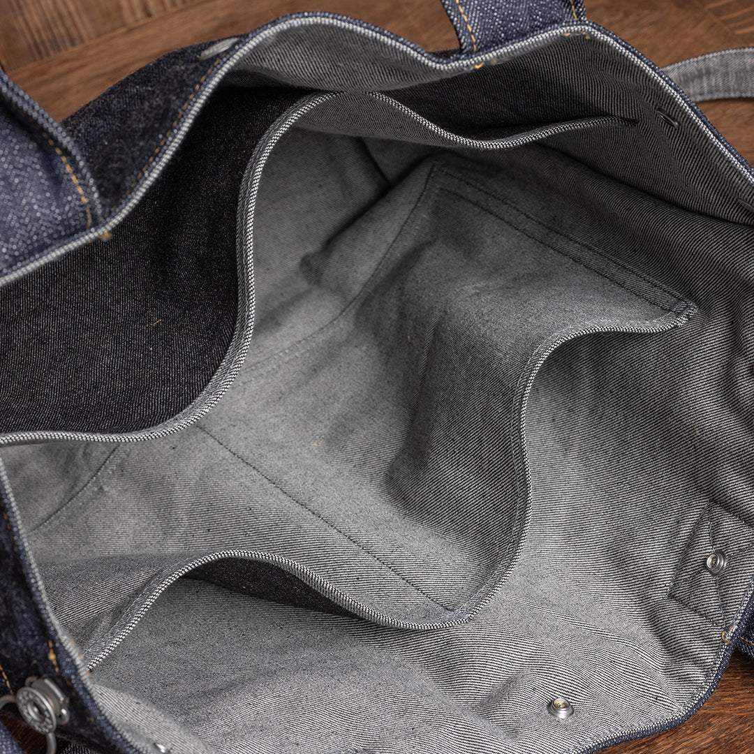Lot.9013 Denim Helmet Bag 20"