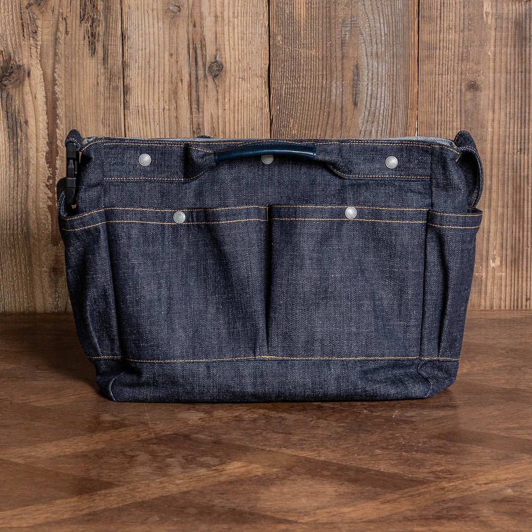 Lot.9015 Denim Two-way Shoulder Bag 20"