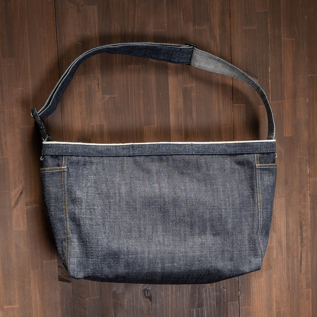 Lot.9024 Denim Newspaper Bag 20"