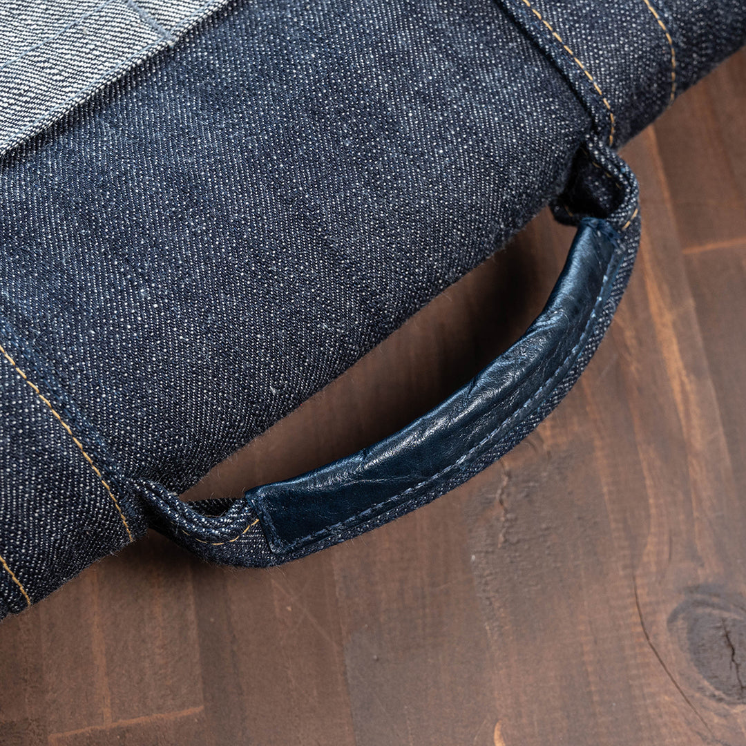 Lot.9050 Denim Safari Bag 18"
